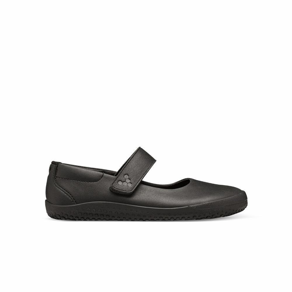 Vivobarefoot Wyn School Obsidian Juniors TheFunctionalJoint
