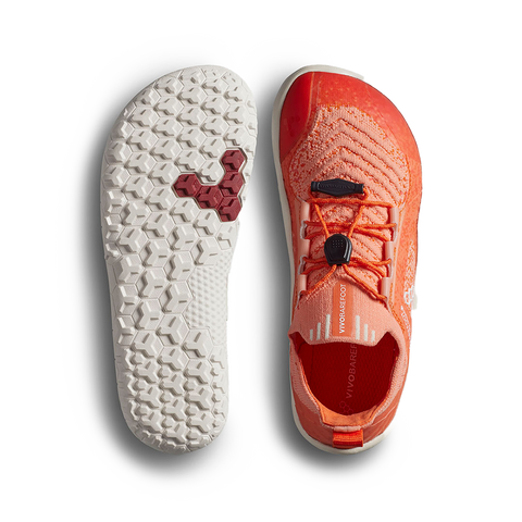 Vivobarefoot Primus Trail Knit FG Kids Orange Zest/Sunset