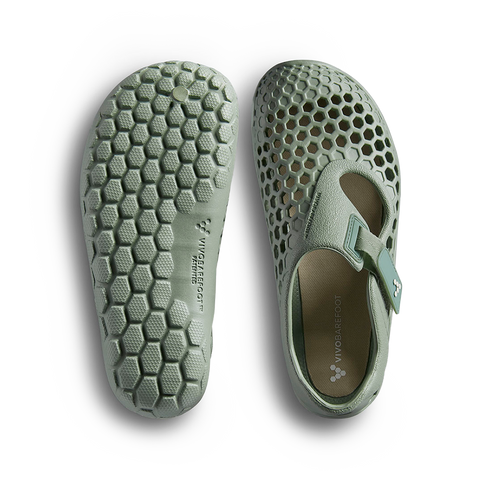 Vivobarefoot Ultra Sugarlite Preschool Glacial Green