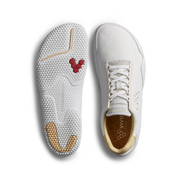 Vivobarefoot Motus Studio Sneaker Leather Womens White