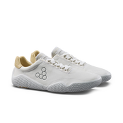 Vivobarefoot Motus Studio Sneaker Leather Womens White