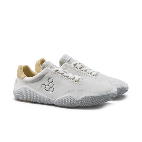 Vivobarefoot Motus Studio Sneaker Leather Womens White