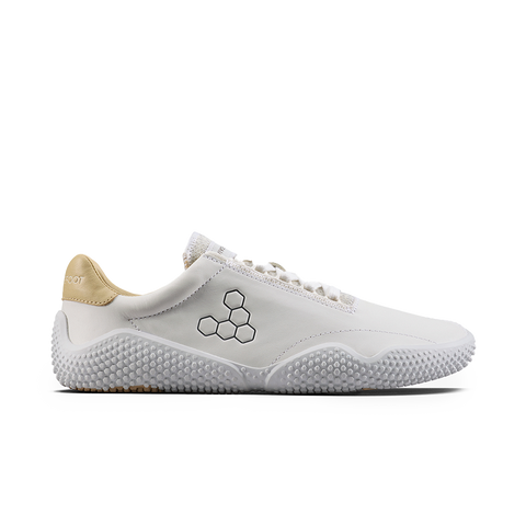Vivobarefoot Motus Studio Sneaker Leather Womens White