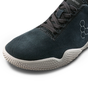 Vivobarefoot Motus Studio Sneaker Leather Womens Obsidian/White
