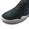 Vivobarefoot Motus Studio Sneaker Leather Womens Obsidian/White