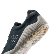 Vivobarefoot Motus Studio Sneaker Leather Womens Obsidian/White