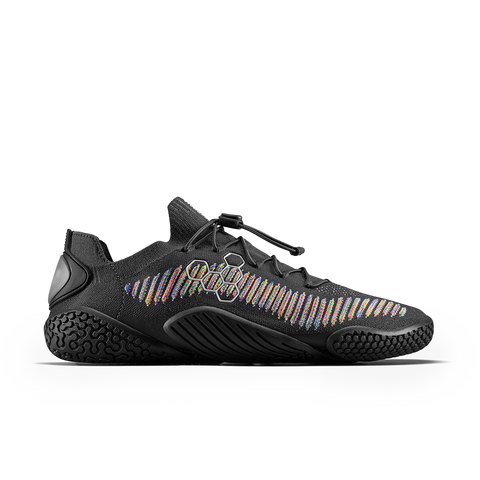 Vivobarefoot Motus Flex Womens Obsidian Spacedye