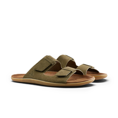 Vivobarefoot Yin Slide Womens Dark Olive