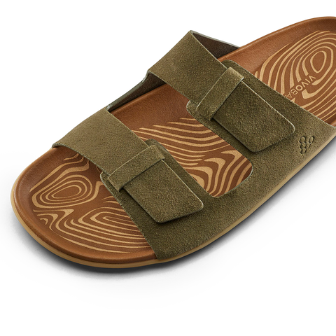 Vivobarefoot Yin Slide Womens Dark Olive