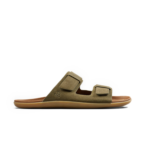 Vivobarefoot Yin Slide Womens Dark Olive