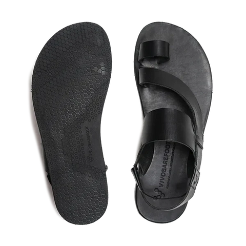 Vivobarefoot Opanka Sandal Black Womens â TheFunctionalJoint