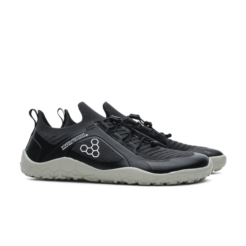 Vivobarefoot Primus Trail Knit FG Mens Obsidian/Pelican