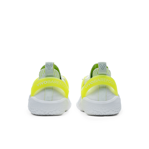 Vivobarefoot Motus Strength Bright White/Acid Lime Mens - TheFunctionalJoint