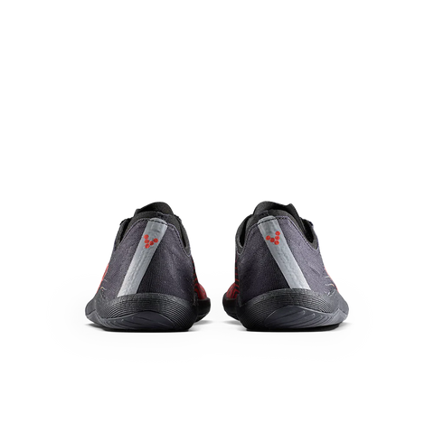 Vivobarefoot Primus Flow Mens Obsidian/Cherry Tomato