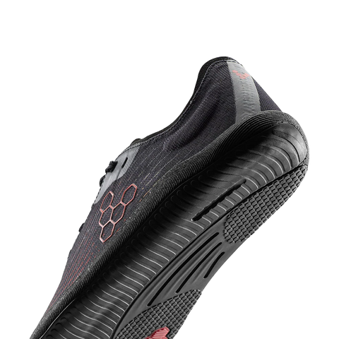 Vivobarefoot Primus Flow Mens Obsidian/Cherry Tomato