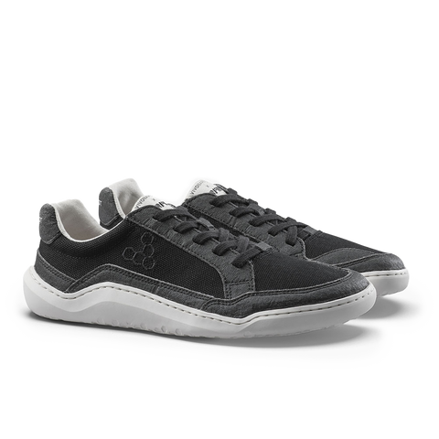 Vivobarefoot Gobi II Sneaker Premium Canvas Mens Obsidian
