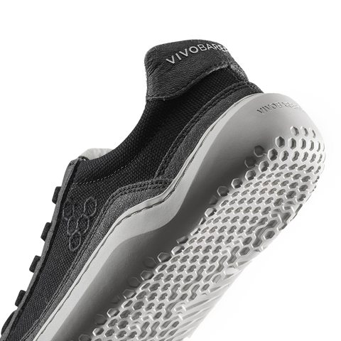 Vivobarefoot Gobi II Sneaker Premium Canvas Mens Obsidian