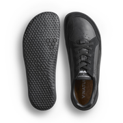 Vivobarefoot Gobi II Premium Leather Mens Triple Obsidian