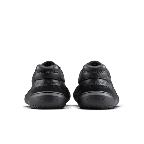 Vivobarefoot Gobi II Premium Leather Mens Triple Obsidian