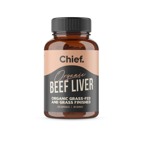 Chief Organic Beef Liver Capsules