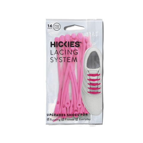 Hickies 2.0 Lacing system Neon Pink