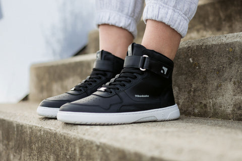 Barebarics Zing High Top - Black & White