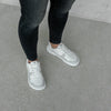 Barebarics - Zing Leather - white & light grey