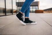 Be Lenka Rebound - High top - Black & White