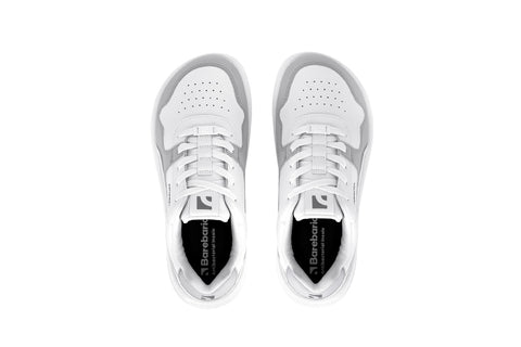 Barebarics - Zing Leather - white & light grey