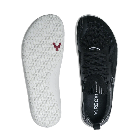 Vivobarefoot Primus Lite Knit Obsidian Mens - TheFunctionalJoint