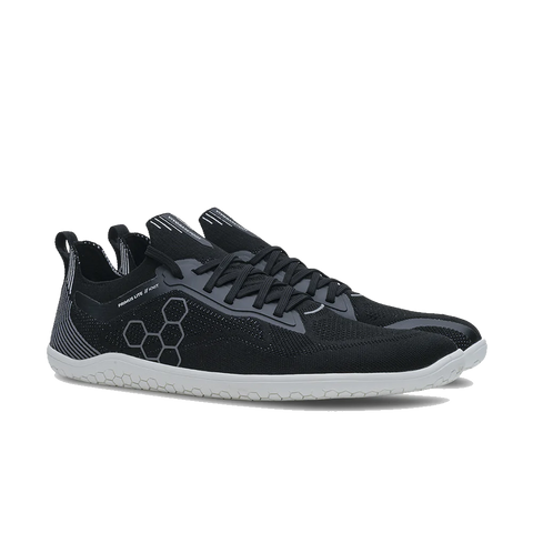 Vivobarefoot Primus Lite Knit Obsidian Mens - TheFunctionalJoint