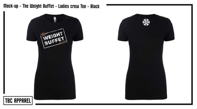 TWB Womens Crew T Shirt Black - TheFunctionalJoint