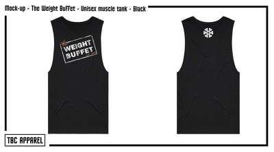 TWB Unisex Muscle Tank Black - TheFunctionalJoint