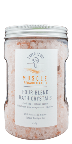 Silver Clove Four Blend Bath Crystals - 750g - TheFunctionalJoint